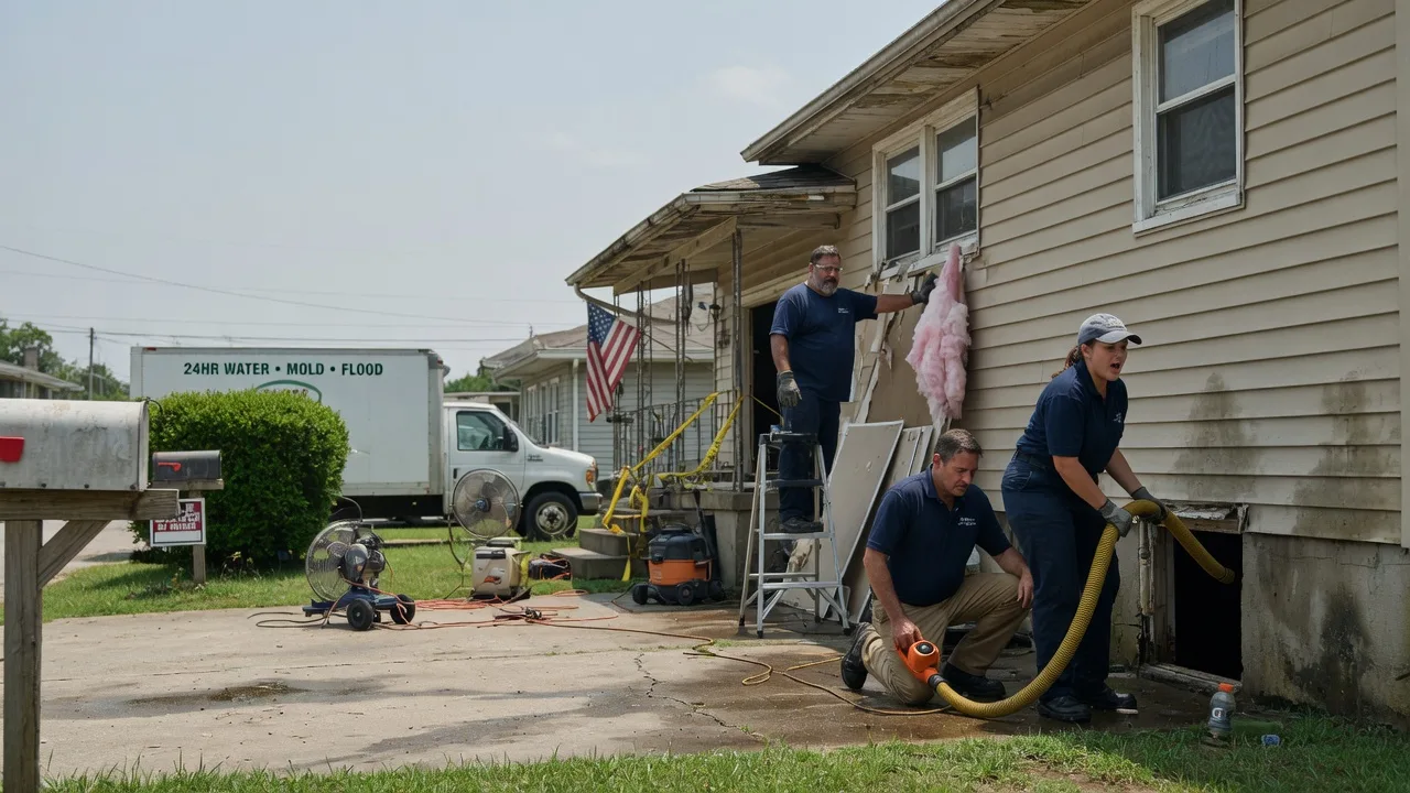 Water Damage Repair in Camp Hill, AL near me
